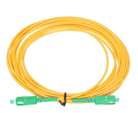 ExtraLink SC/APC-SC/APC Patchcord Jednomodowy Simplex G.657A2 3mm 2m - 1543640 - zdjęcie 1